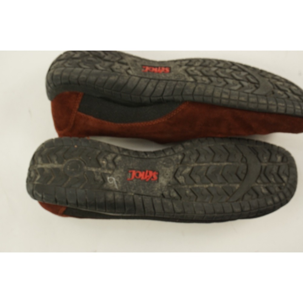 Gabor Jollys Red Suede Leather & Rubber Slip On Stretch Comfort Walking Shoes 41 - Picture 8 of 8